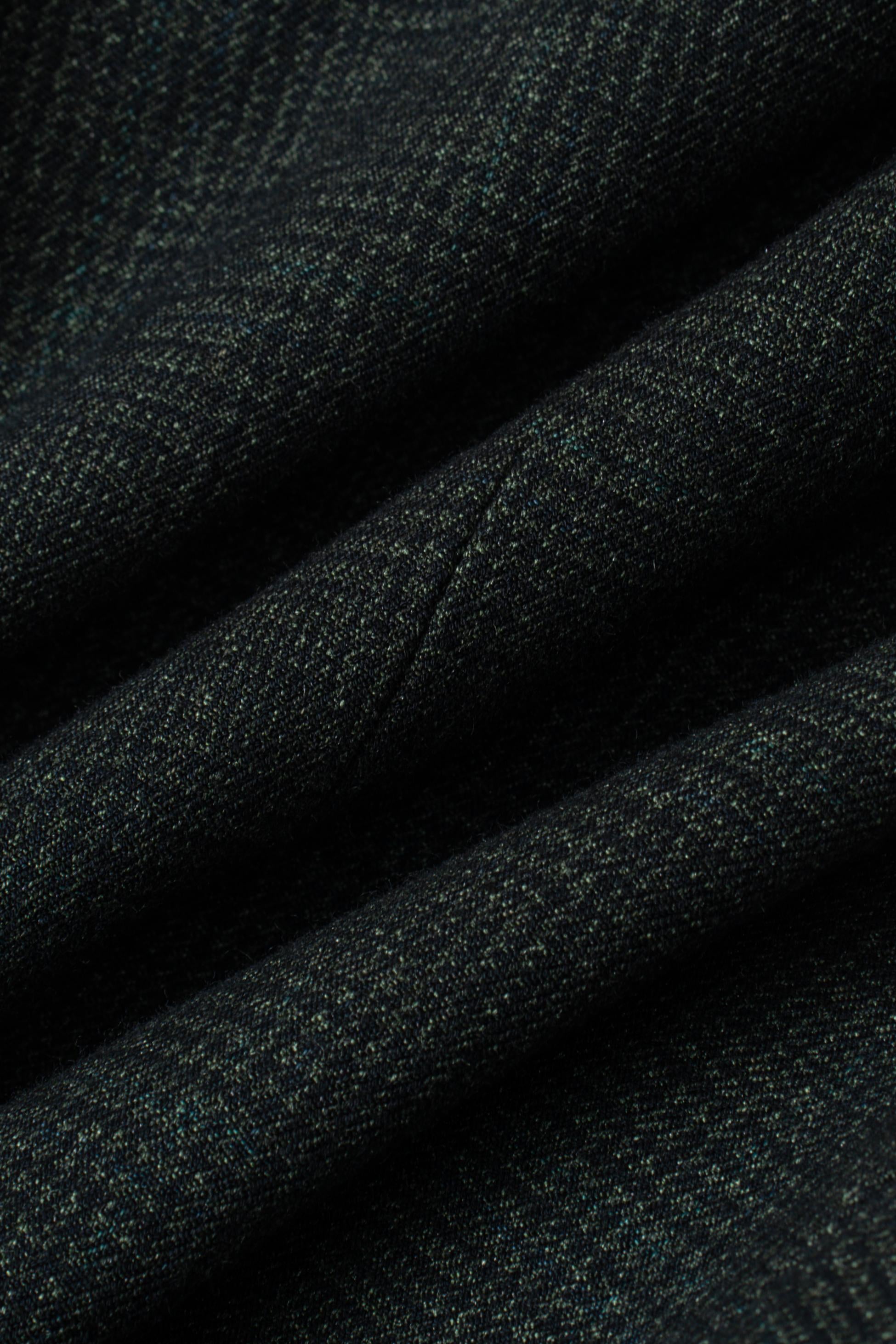 Men's Tweed Glen Check Slim Fit Formal Waistcoat - CARIDI - Olive Green